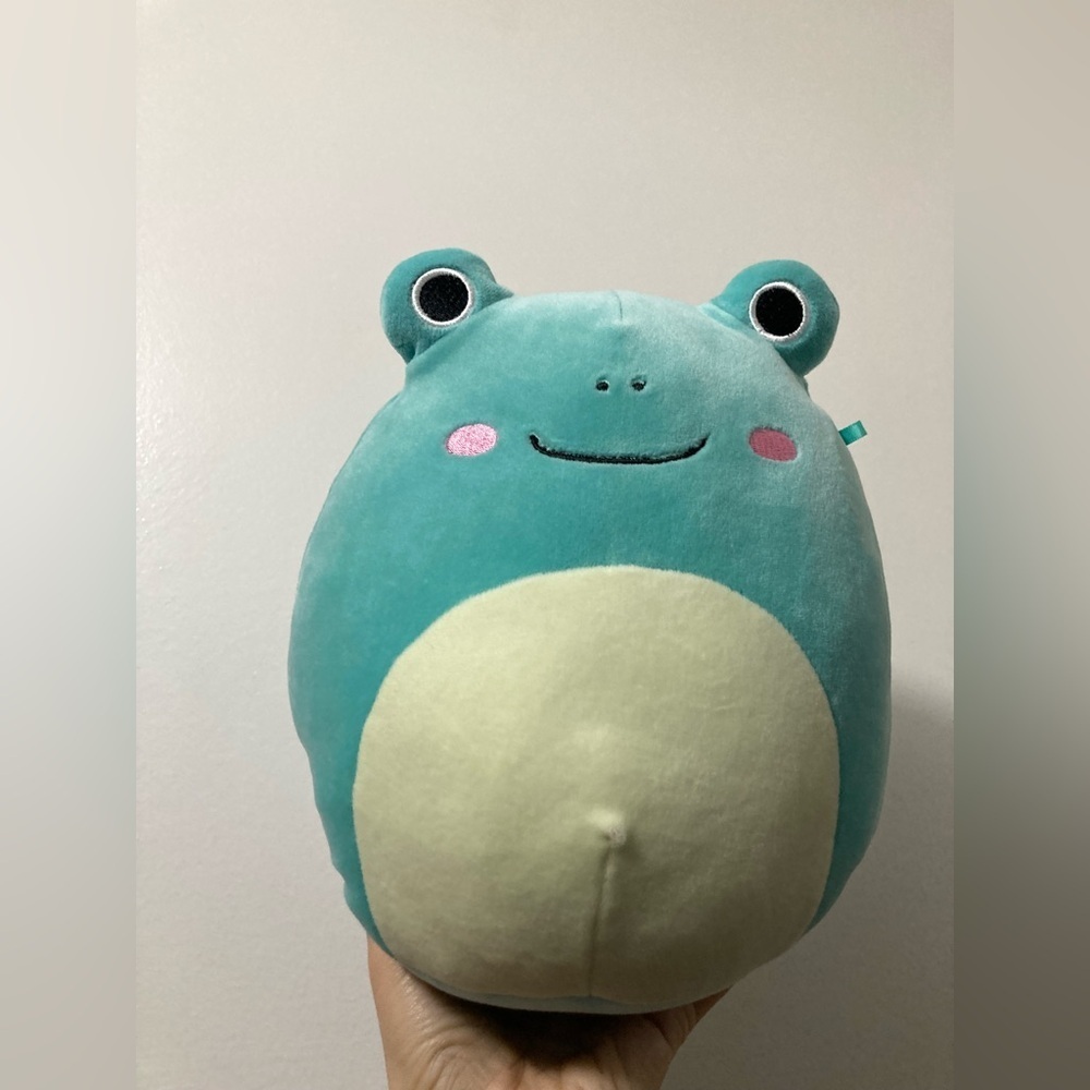 Squishmallows Frog Ludwig Teal Plush Toy